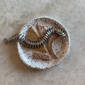 Anthropologie silver bracelet